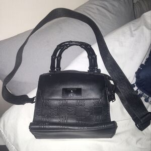 Black leather Steve Madden Crossbody